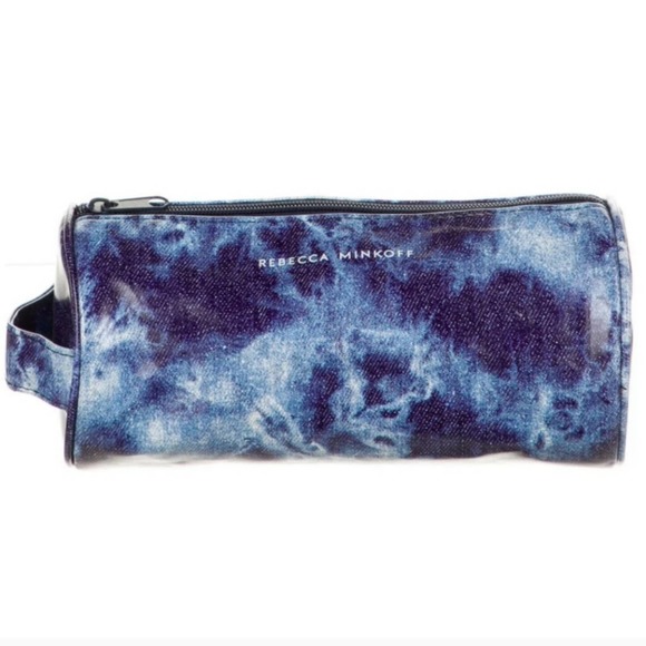 Rebecca Minkoff Blue Cosmetic Bag NWT - Picture 2 of 3